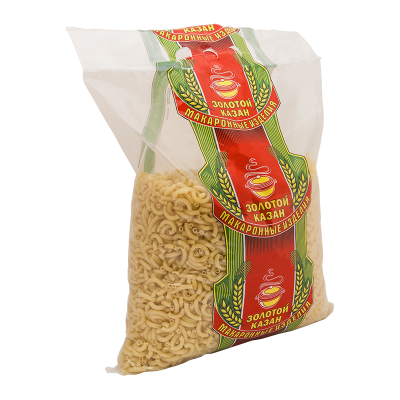 Макароны "Золотой Казан" Рожки-Соломка, 1.5кг мягк/уп