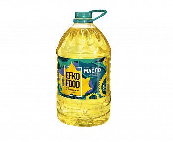 Масло подсолнеч. раф. EFKO FOOD В/с 5 л