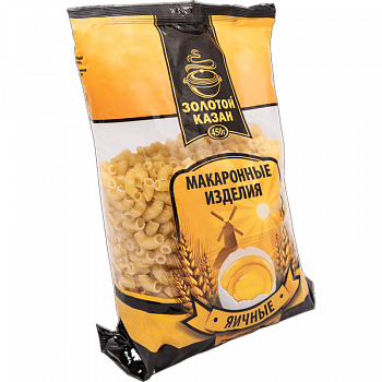 Макароны яичные "Золотой Казан" Виток, 450гр мягк/уп