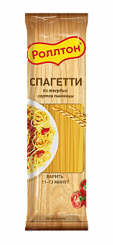 Макароны "Роллтон" Спагетти, 400гр мягк/уп