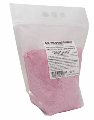 Кисель сухой с ароматом Вишня 3 кг (1*15 кг)