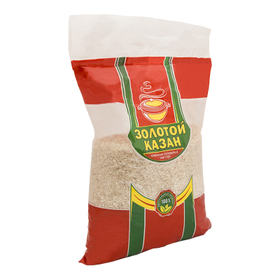 Рис "Золотой Казан" длиннозерный, 3кг мягк/уп