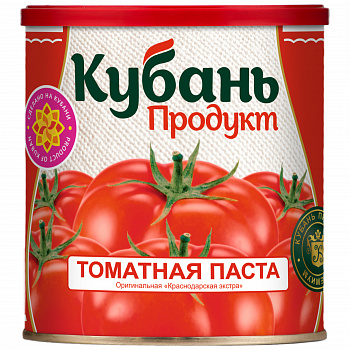 Томатная паста "Кубань продукт" 25%, 770гр ж/б
