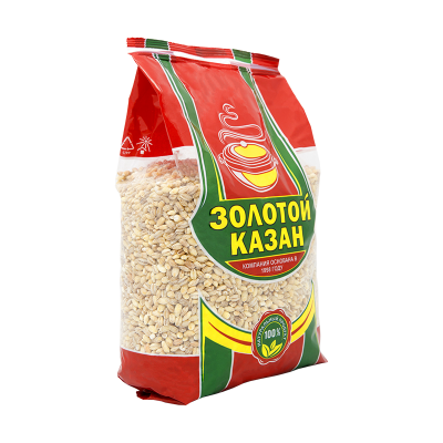 Крупа "Золотой Казан" Перловая, 900гр мягк/уп