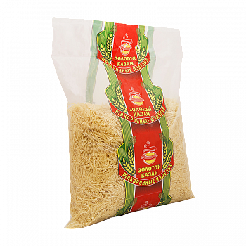 Макароны "Золотой Казан" Вермишель, 1.5кг мягк/уп