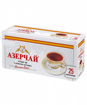 Чай К Азерчай Черный пакет 25 шт (б.конв)/12 420136