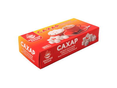 Сахар-рафинад "ЗК" ГОСТ 0,9 кг/6 (проз)
