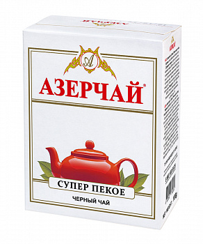 Чай "Азерчай"  Пекое черный байховый, 100гр карт/кор