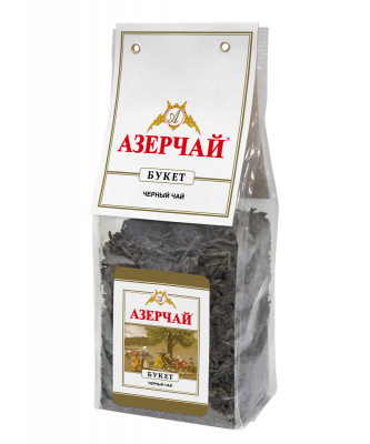 Чай "Азерчай" Букет черный байховый, 200гр мягк/уп