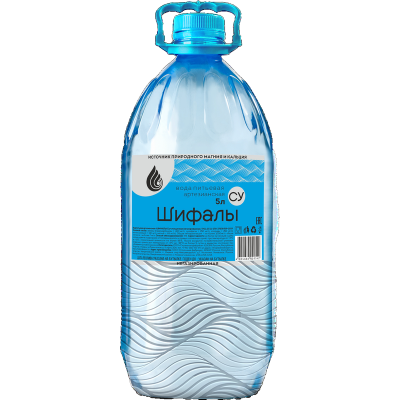 Вода "Шифалы Су" 5 л негазированная, ПЭТ бутыль