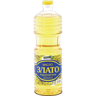 Масло подс. раф. "Злато" 1 литр/15