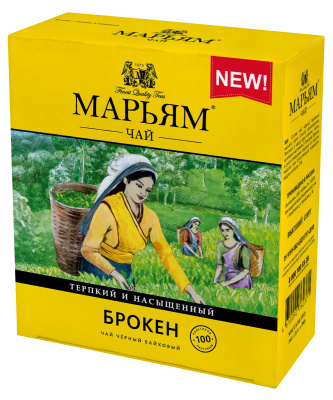Чай "Марьям" Брокен черный байховый, 200гр(2г*100пак) карт/кор