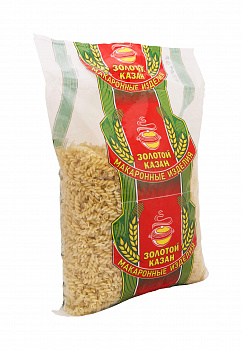 Макароны "Золотой Казан" Спираль, 3кг мягк/уп