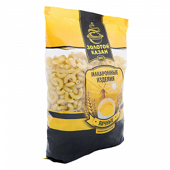 Макароны (В) "Яичные З.К." фас. Рожки 800 гр/12